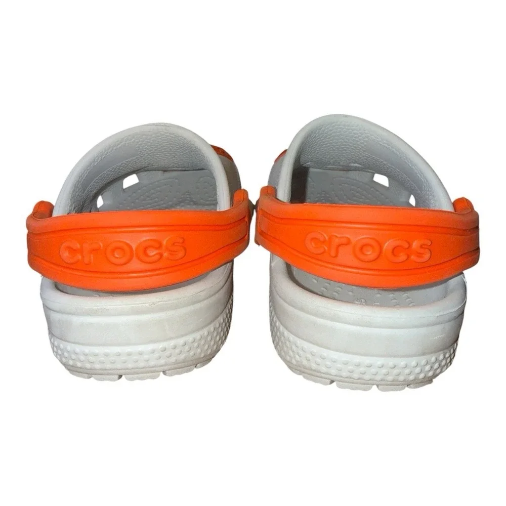 Crocs Classic Rocket Ship Clogs Kids C7 Toddler Slip On Snow-globe Glow stars